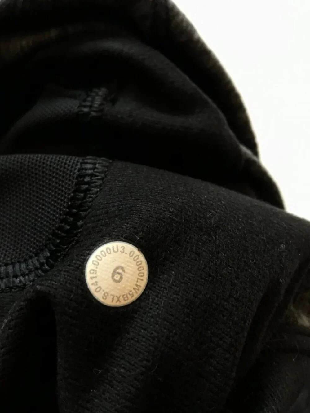 Lululemon Ready to Rulu Joggers Sweatpants Pants Womens 6 Black Gray Cuffed